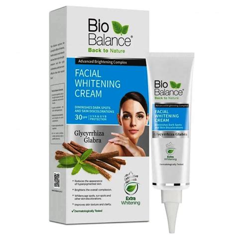 Bio Balance Facial Whitening Cream 30spf 55ml Icm4onlinecom