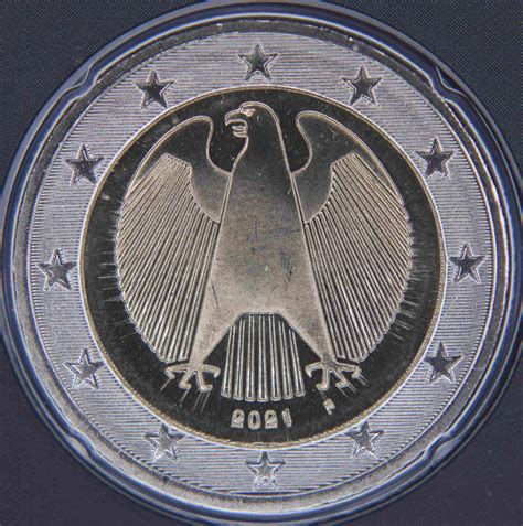 Germany Euro Coins Unc F Stuttgart 2021 Value Mintage And Images