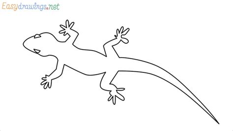 Update More Than 135 Lizard Drawing Easy Latest Vn
