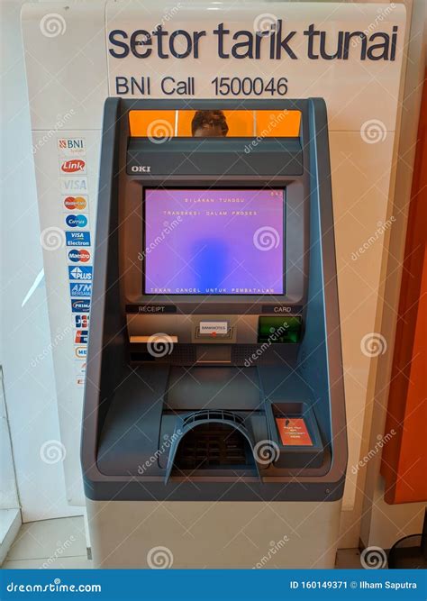 ATM BNI 46 - Automated Teller Machine Editorial Photo - Image of