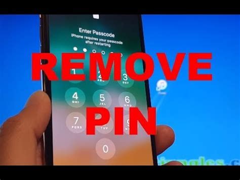 IPhone XS How To Remove Forgot Password PIN YouTube