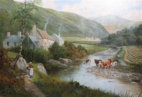Albert Dunnington Irish Landscape Oil On Canvas At 1stdibs