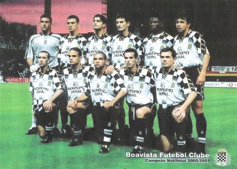 Comunicado da boavista fc, futebol sad. Boavista, preto e branco axadrezado: Temporada 2000/2001 ...