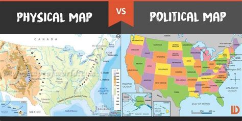 Political Vs Physical Map Worksheet