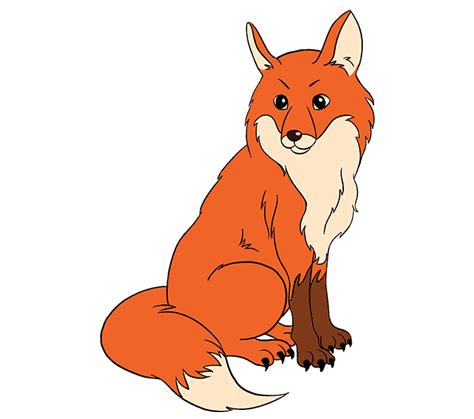How To Draw A Fox In A Few Easy Steps Easy Drawing Guides