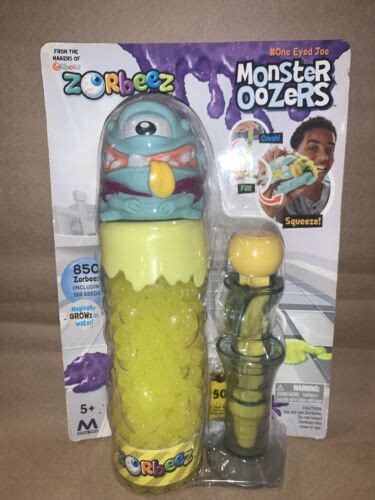 Zorbeez Monster Oozers One Eyed Joe New Ebay