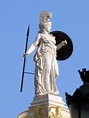 Athene | Oude griekse beeldhouwkunst, Griekse kunst, Athena godin