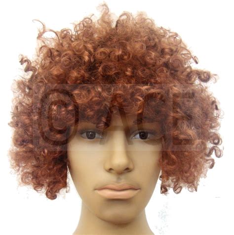 Afro Curly Party S S Disco Circus Fancy Dress Up Party Costume Clown Wig EBay