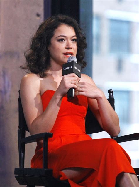 Tatiana Maslany Interview Orphan Black Series Aol Build Nyc Black