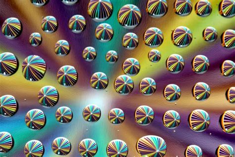 How To Make And Photograph Rainbow Water Droplets On A Cd