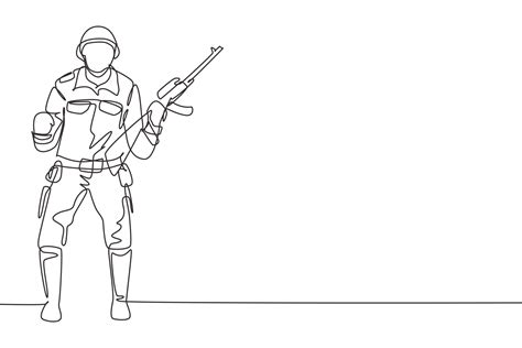 Soldier Drawing For Kids