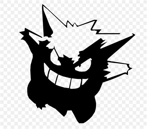 Gengar Haunter Pokémon Drawing Stencil Png 720x720px Gengar Art