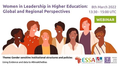 women in leadership in higher education global and regional perspectives the education and