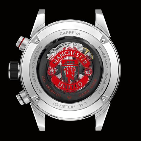 Tag heuer carrera manchester united special edition chronograph automatic black gold plated dial mens watch car201m.ft6156. TAG Heuer presenta le nuove edizioni speciali Manchester ...