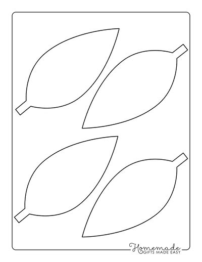 21 Free Leaf Templates Printable Outlines Of Maple Oak Etc For Kids