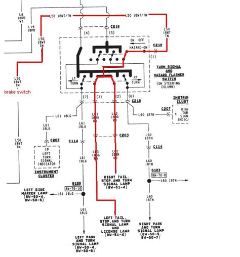I need the wiring diagrams to the turn signals, high beams, and brake lights for now. HD_3936 Jeep Tj Blinker Wiring Download Diagram