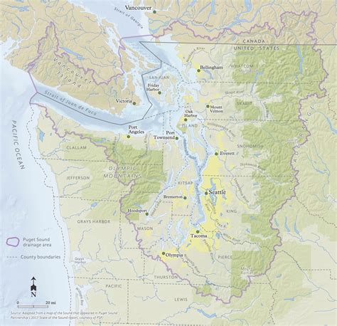 The Maps Puget Sound And The Tribes Of The Salish Sea Tacoma Public