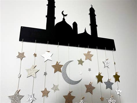 Diy Ramadan Decor How To Make A 30 Days Of Good Deeds Star Wall For O