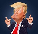 Donal Trump Caricature en 2020 | Ilustración digital, Caricaturas ...