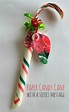 Easy Paper Candy Cane with a Secret Message - Innovation Kids Lab