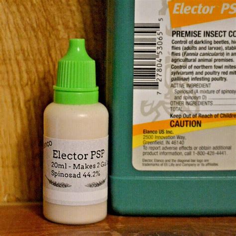 Elector Psp For Small Flocks Treats Poultry Chicken Mites Lice Etsy