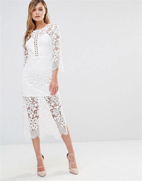 Love This From Asos Lwd Lace Midi Dress Dark Pink Must Haves