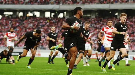 All Blacks Beat Japan Brave Blossoms But World Cup Hosts Put Up Fight