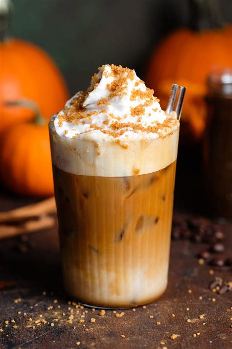Iced Pumpkin Spiced Latte The Healthful Ideas