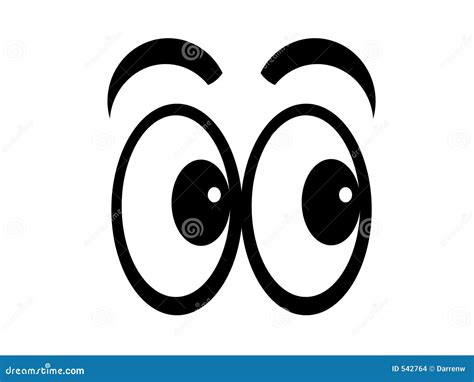 Set Of Comic Eyes Different Emotions Crazy Eyes Cartoon Vector