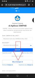 login simpkb
