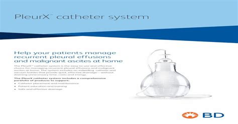 Pleurx Catheter Systempleurx Replacement Valve Cap 50 7235 The