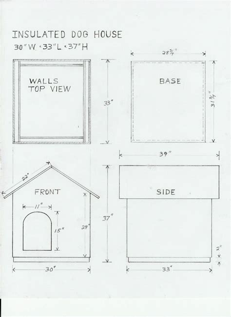 Easy Plans To Build A Dog House Rumah Melo