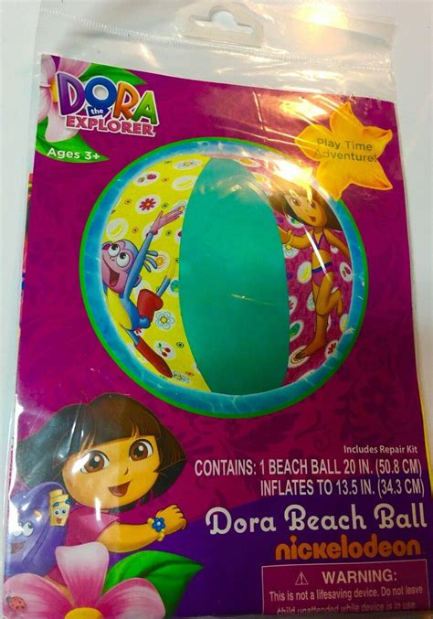 Nickelodeon Dora The Explorer Beach Ball New 3870386060