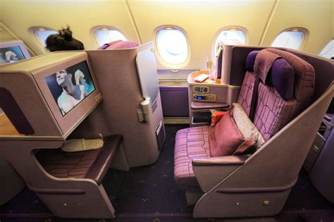 Thai Airways Business Class รวว เครองบน การบนไทย เสน ญปน พร