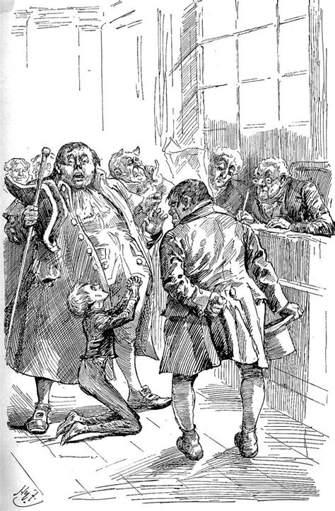 Oliver Refuses To Be Bound Over To The Sweep By Harry Furniss