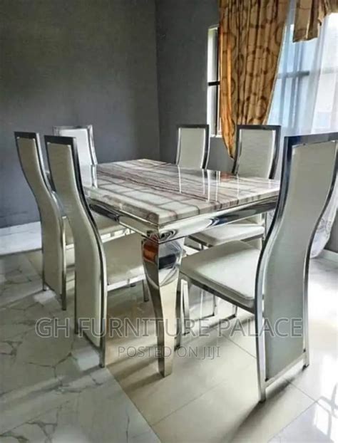 dining table 6 chairs in kaneshie furniture gh furniture palace gh