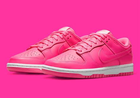 🥇 Imágenes Oficiales De Las Nike Dunk Low “hot Pink”