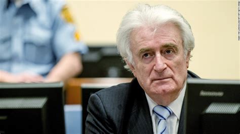 The Butcher Of Bosnia Radovan Karadzic Will Serve His Genocide