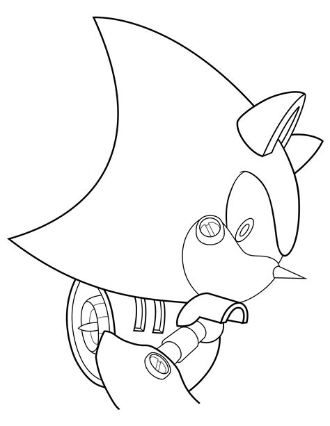 Top Metal Sonic Coloring Pages To Print Top Free Coloring Pages For Kids