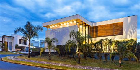 Architecturally Striking Two Story Modern Dwelling In Brazil