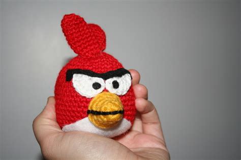 Angry Birds Red Cardinal · A Bird Plushie · Yarncraft On Cut Out Keep