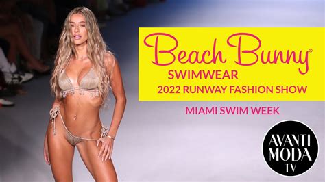 The 2022 Beach Bunny Swimwear Runway Show Full Show 4k Hot Bumbum