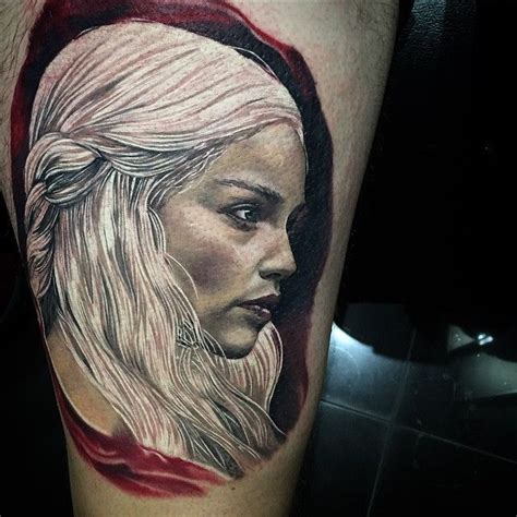 25 Epic Tattoos Of Daenerys Targaryen In Game Of Thrones Tatuagem