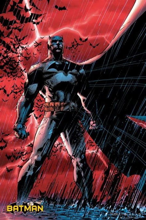 Dc Comics Batman Poster Dc Universe Superhero Full Size