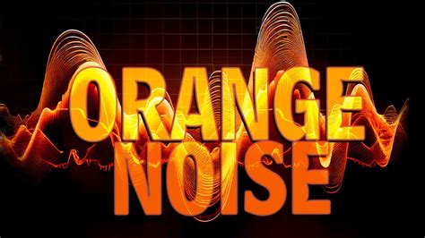 10 Hrs Of Orange Noise Dark Screen For Focus Youtube