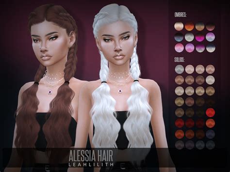 Leahlillith Renaissance Hair Retextures At Kenzar Sims • Sims 4 Updates Ec3