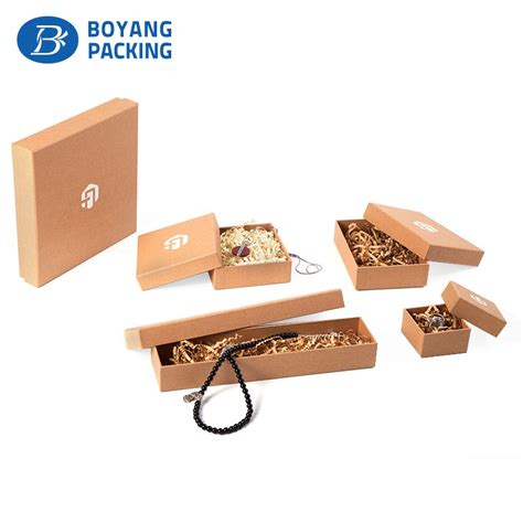 Custom Wholesale Paper Jewelry Box Set Maker Jewelry Packaging Set
