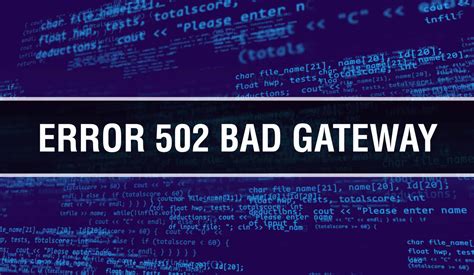 What Does Bad Gateway Mean Actually History Computer