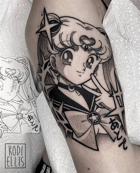 Sailor Moon 🌙 Tattoo By Kodiellistattoos Sister Tattoos New Tattoos Moon Tattoos Dumbest