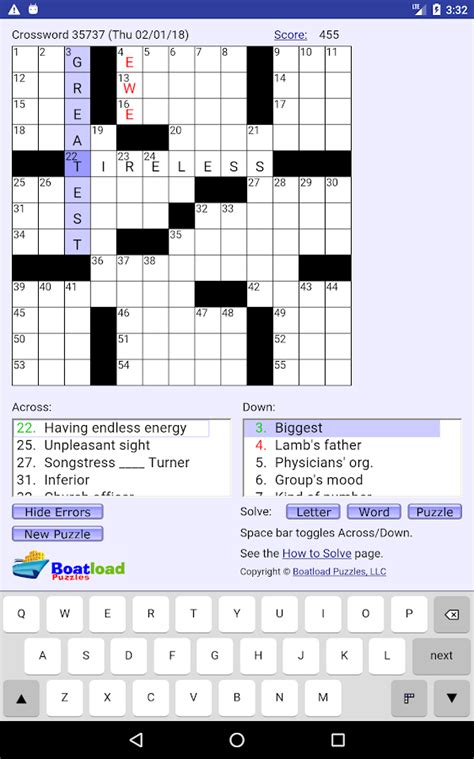 Daily Crosswords Android Apps On Google Play